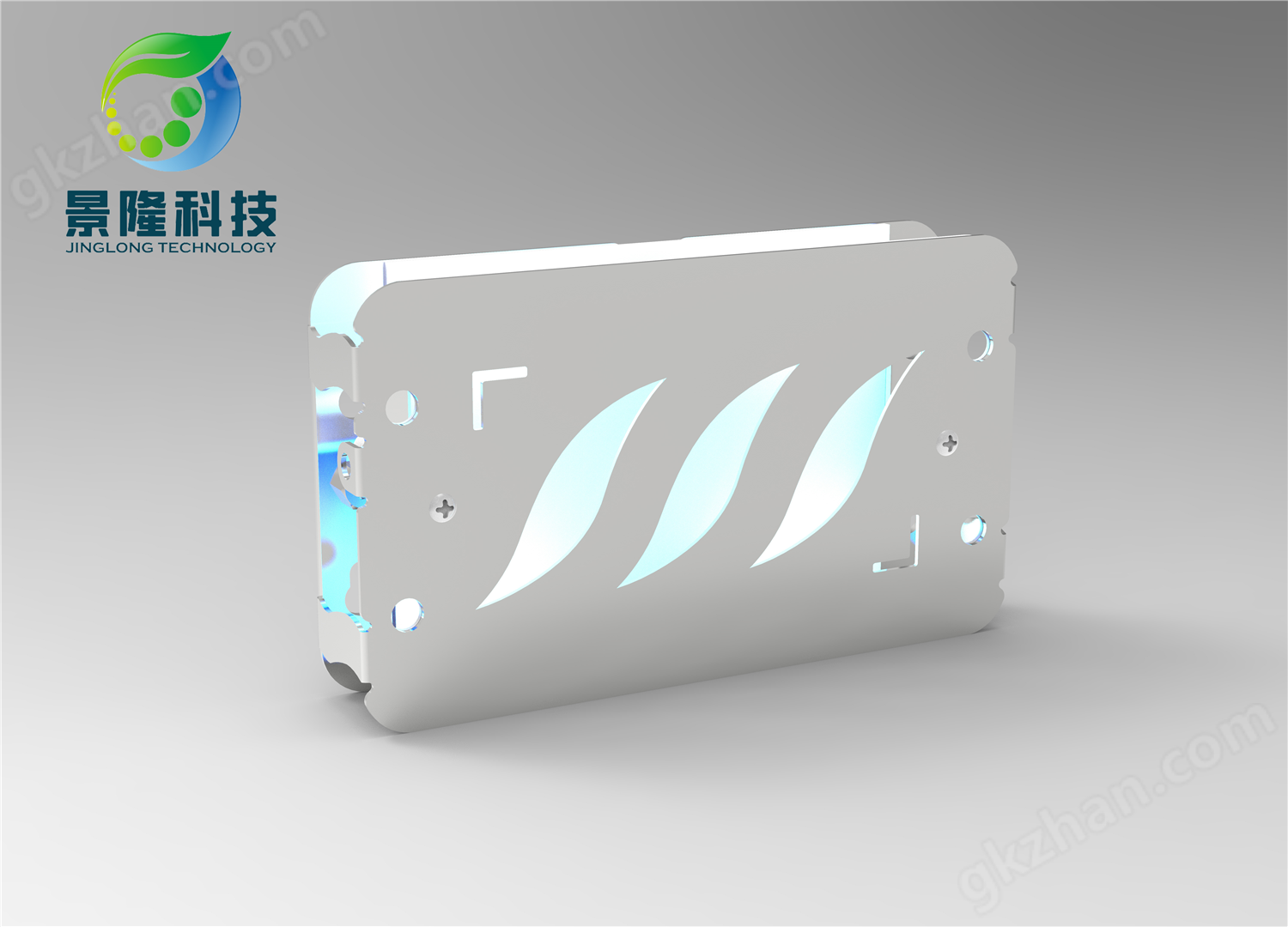 景隆JL-6810粘捕式灭蚊蝇灯 小型LED灭蝇灯